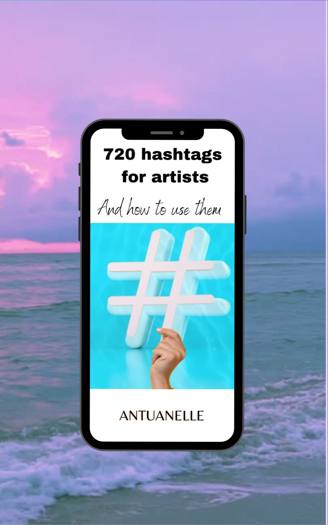E-book : 720 hashtags for artists