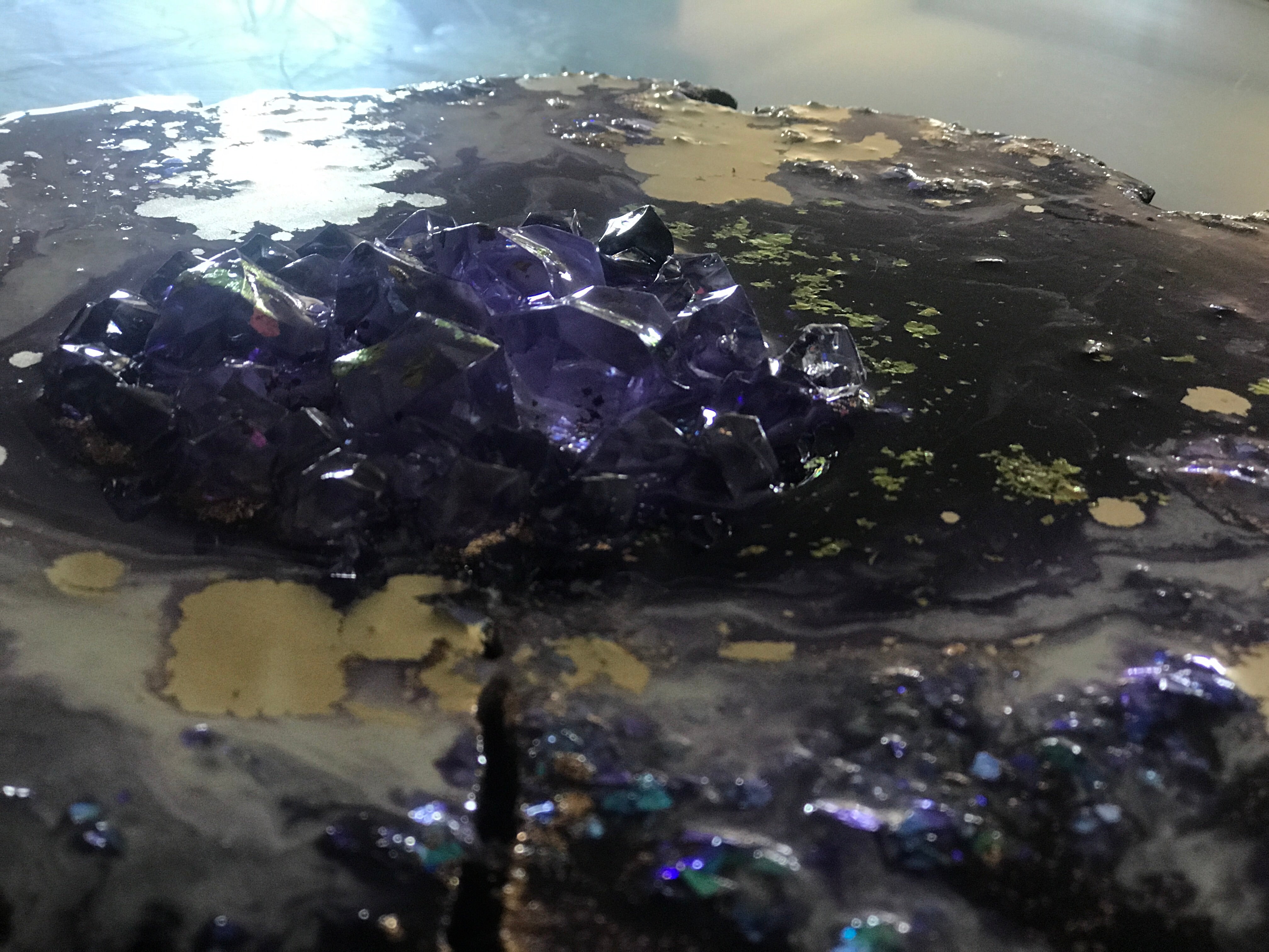Purple Geode. Crystal Artwork.Purple Artwork. - Antuanelle - 2