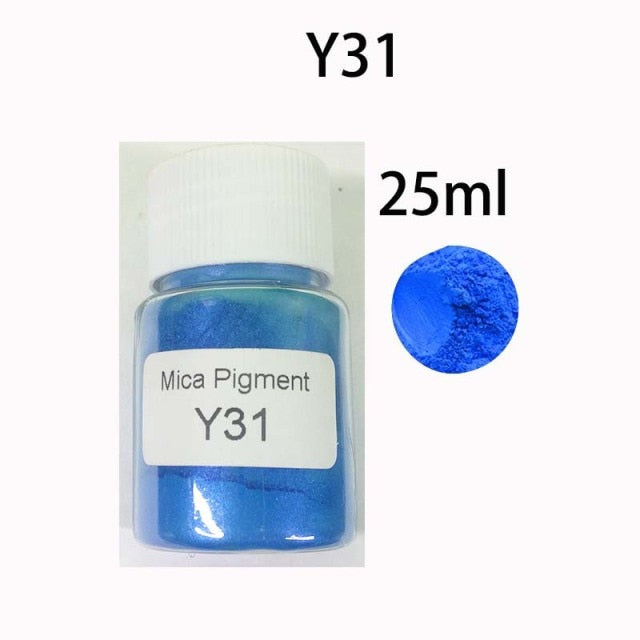 Blue Resin Powder Pigment - Collection "Blue Sky"